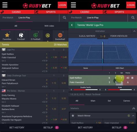 RUBY BET MOBILE APP REVIEW .